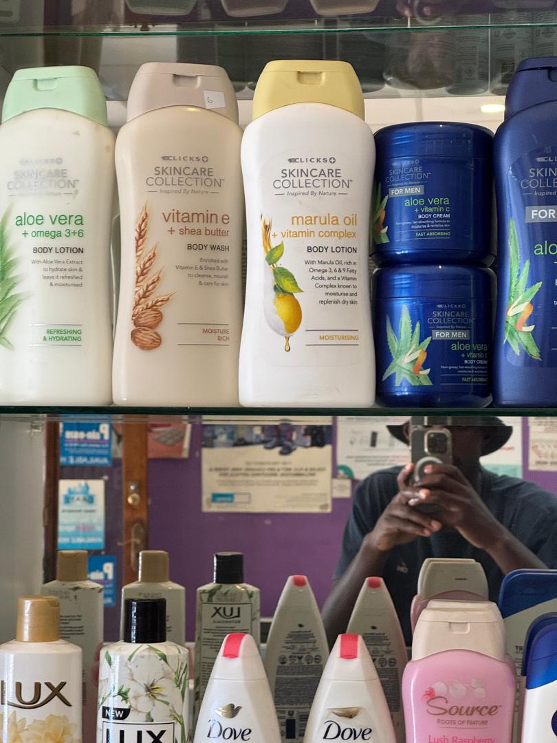 Clicks Body Washes and Lotions